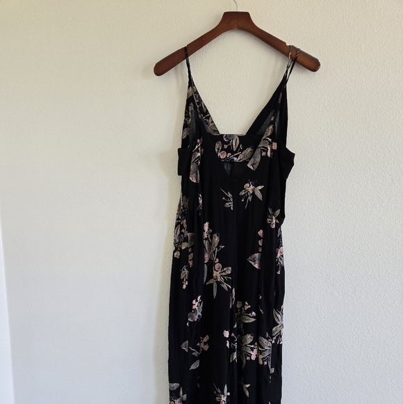 Free People Dream Big Floral Print Jumpsuit Size XS EUC - Picture 9 of 16
